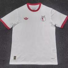 2025/26 Benfica White Retro Style Soccer Jersey