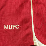 2006/07 M Utd Home Red Retro Player Version Long Sleeve Jersey 球员版长袖