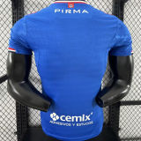 2025/26 Cruz Azul Home Blue Player Soccer Jersey