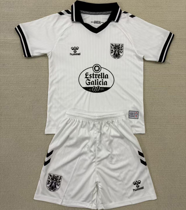 2025 Celta 100th Anniversary Edition White Kids Soccer Jersey