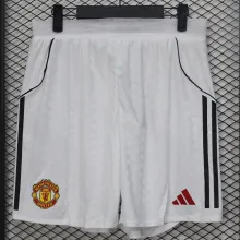 2025/26 M Utd White Player Version Shorts Pants 球员版