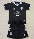 2025 Celta 100th Anniversary Edition Black Kids Soccer Jersey