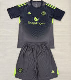 2025/26 M Utd Goalkeeper Kids Soccer Jersey