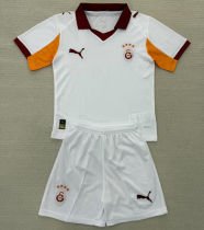 2025/26 Galatasaray Away White Kids Soccer Jersey