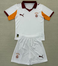 2025/26 Galatasaray Away White Kids Soccer Jersey