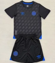 2025/26 EL Salvador Third Black Kids Soccer Jersey 萨尔瓦多