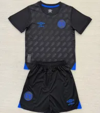 2025/26 EL Salvador Third Black Kids Soccer Jersey 萨尔瓦多