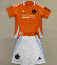 2025/26 Houston Dynamo Home Kids Soccer Jersey 休斯敦迪纳摩
