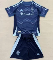 2025/26 Seattles Sounders Away Kids Soccer Jersey 西雅图海湾