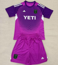 2025/26 Austin FC Goalkeeper Kids Soccer Jersey