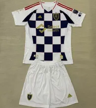 2025/26 Real Salk Lake Away Kids Soccer Jersey 皇家盐湖城