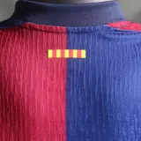 2024/25 BA x Travis Scott Home Player Version Long Sleeve Soccer Jersey 长袖 球员版 胸前 新 广告