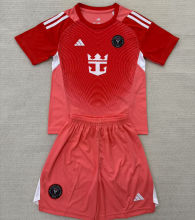 2025/26 Inter Miami Goalkeeper Kids Soccer Jersey