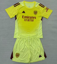 2025/26 ARS Yellow Goalkeepe Kids Soccer Jersey