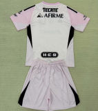 2025/26 U.A.N.L Tige GK Pink Kids Soccer Jersey