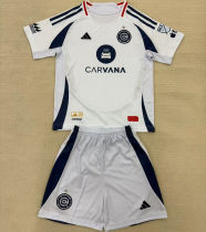 2025/26 Chicago Fire Away Kids Soccer Jersey  芝加哥火焰