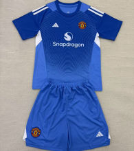 2025/26 M Utd Goalkeeper Kids Soccer Jersey