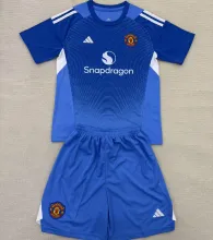 2025/26 M Utd Goalkeeper Kids Soccer Jersey