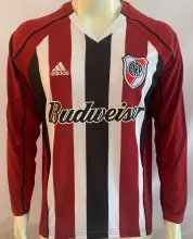 2005/06 River Plate Third Retro Long Sleeve Soccer Jersey
