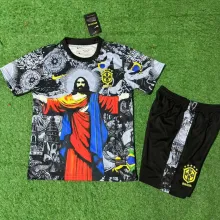 2025/26 Brazil Special Edition Kids Soccer Jersey