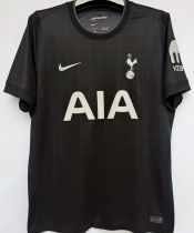 2025/26 TH FC 1:1 Quality Away Black Fans Soccer Jersey 带胸前广告