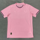 2025/26 Palermo Home Pink Fans Soccer Jersey 巴勒莫