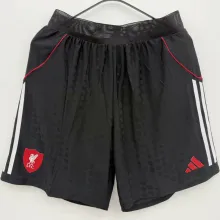 2025/26 LFC Away Black Player Version Shorts Pants 球员版