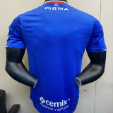 2025/26 Cruz Azul Home Blue Player Soccer Jersey