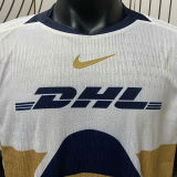 2025/26 Pumas UNAM Home White Player Version Soccer Jersey