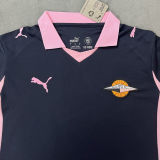 2025/26 Palermo Away Black Fans Soccer Jersey 巴勒莫