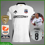 2025/26 Colo-Colo Home White Fans Soccer Jersey