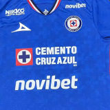 2025/26 Cruz Azul Home Blue Fans Soccer Jersey