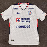 2025/26 Cruz Azul Away White Fans Soccer Jersey