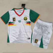 2025/26 Cameroon Third White Kids Soccer Jersey