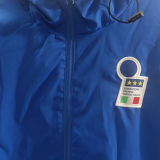 2025/26 Italy Blue Retro Style Windbreaker