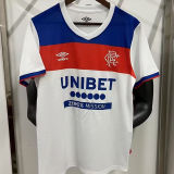 2025/26 Glasgow Rangers Away White Fans Soccer Jersey
