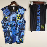 2025 Brazil Vest Training Kids Jersey  童装
