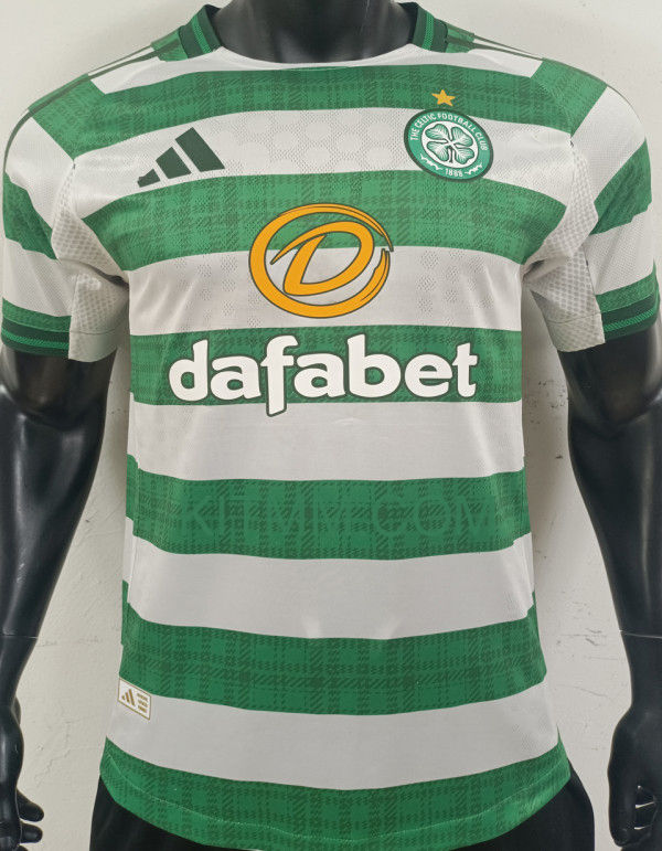 2025/26 Celtic Home Player Version Soccer Jersey