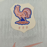 2025/26 France Away White Player Version Soccer Jersey