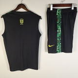 2025 Brazil Vest Training Kids Jersey  童装