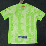 2024/25 BA x Travis Scott Third Green Fans Soccer Jersey 胸前新广告