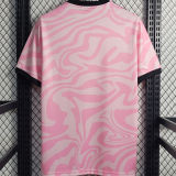 Familia #10 Flamengo Pink Fans Soccer Jersey 2023 带胸前广告