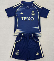 2025/26 Aberdeen Away Kids Soccer Jersey阿伯丁/ 阿拉丁