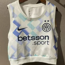 2025/26 In Milan Away White Women Yoga Vest Jersey 女