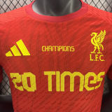 2025 LFC Champion Special Edition Red Player Version Jersey