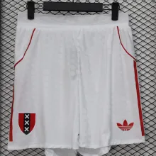 2025/26 AA Home White Player Version Shorts Pants 球员版