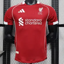 2025/26 LFC Home Red Player Version Jersey