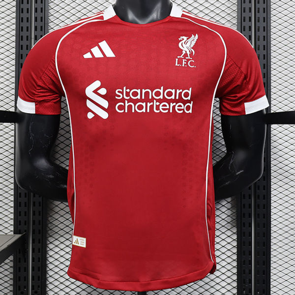 2025/26 LFC Home Red Player Version Jersey