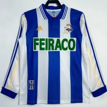1999/2000 Deportivo La Coruna Home Retro Long Sleeve Soccer Jersey