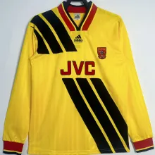 1993/94 ARS Away Yellow Retro Long Sleeve Soccer Jersey
